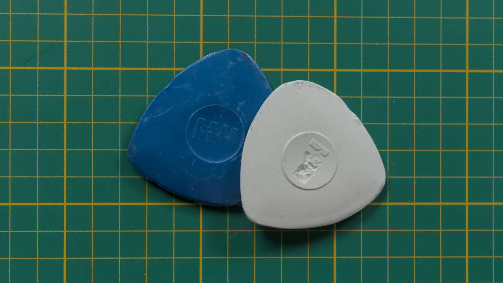 kreda krawiecka niebieska, kreda krawiecka biała